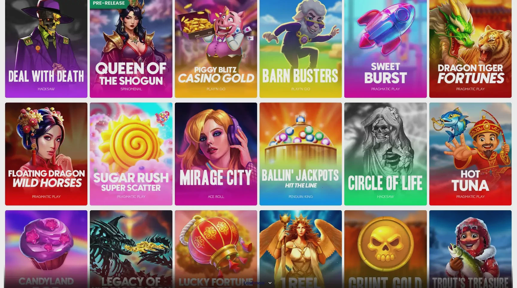 Spinline Casino App auf dem Smartphone – Spielübersicht und Bonusbereich